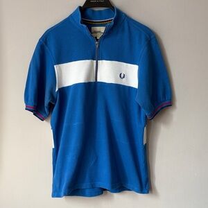 Fred Perry Bradley Wiggins 1/4 Zip Polo Shirt